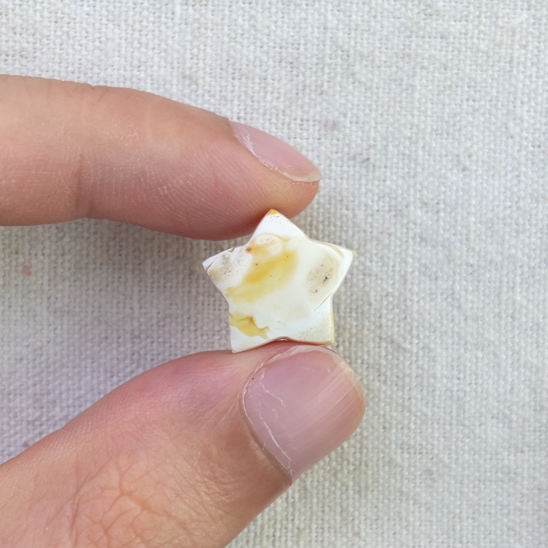 琥珀未镶嵌珠宝奇石星星