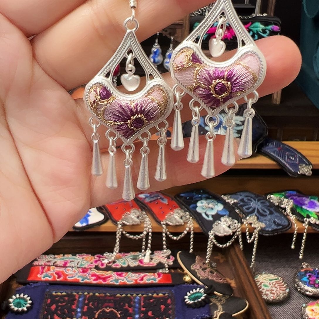 织绣手工刺绣工艺品08