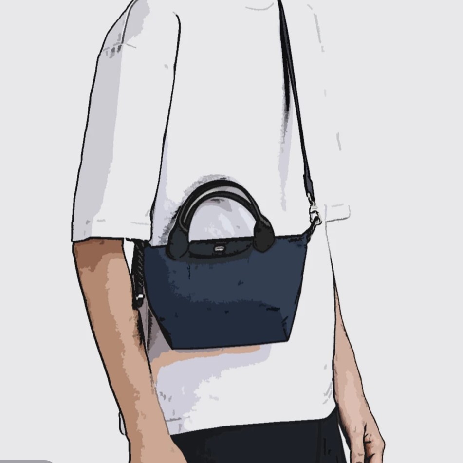 法式en新型科技面料手提斜挎包 迷你/小/中/大备注颜色