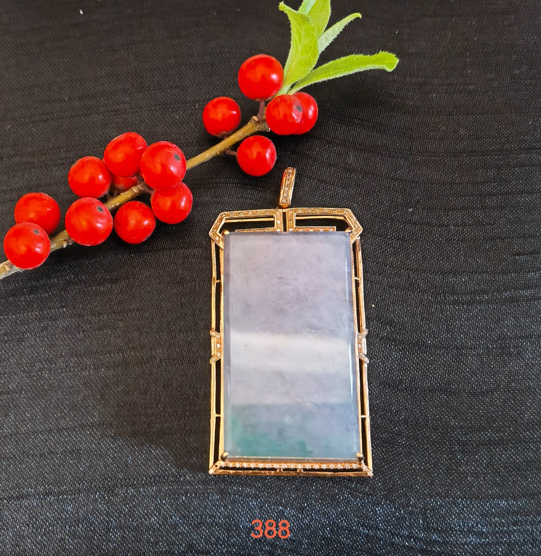 【宝妈珠宝精选】BM000388天然翡翠挂件