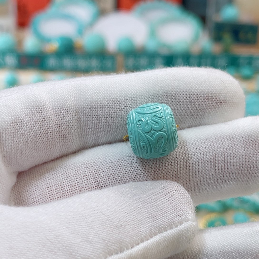 绿松石珠宝奇石未镶嵌