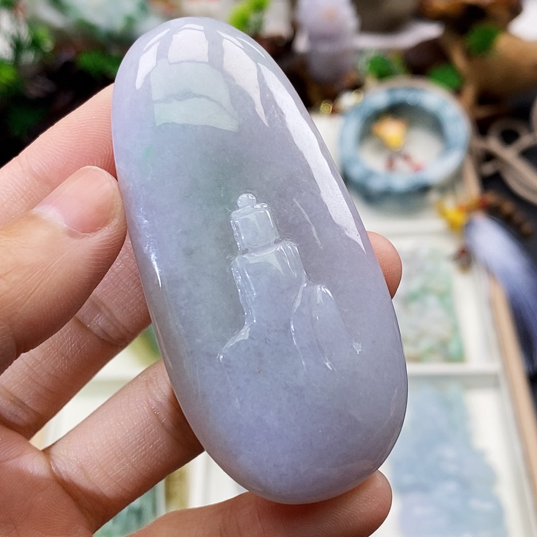 颈饰未镶嵌翡翠缅甸翡翠a货