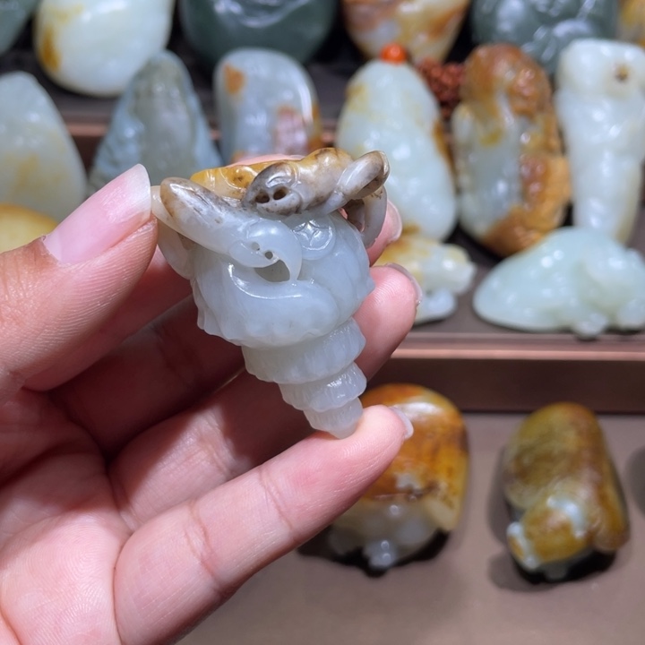 和田玉挂件未镶嵌