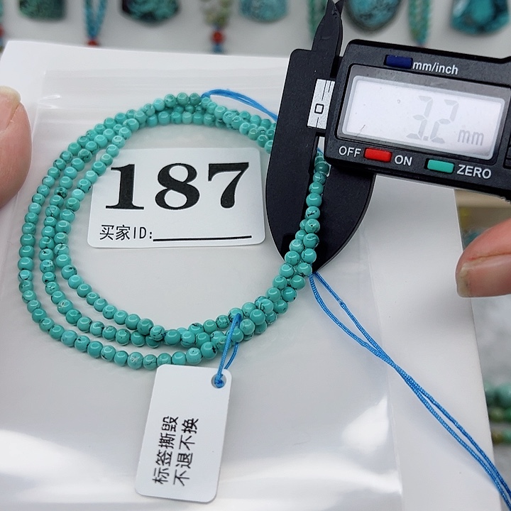 绿松石颈饰未镶嵌