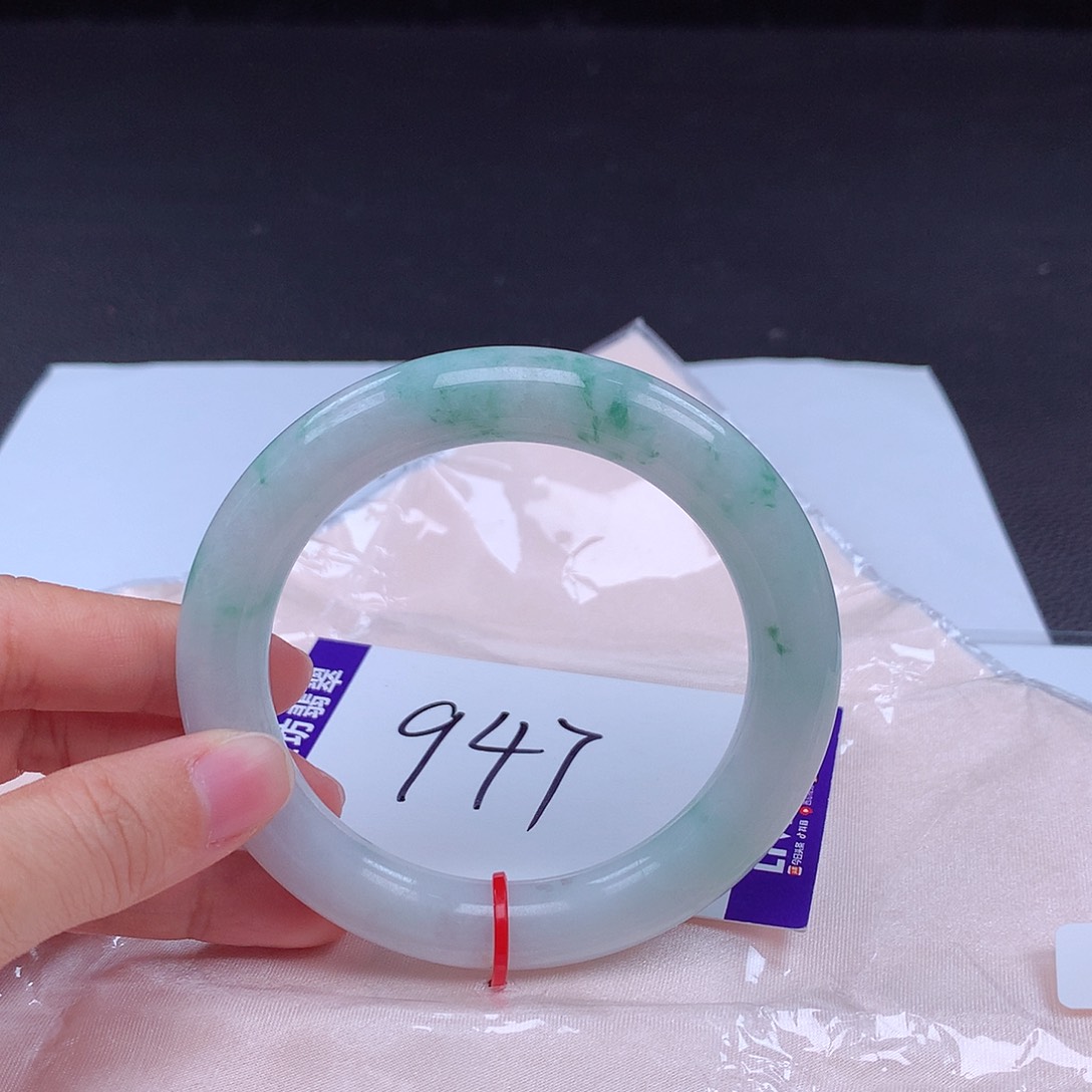 翡翠手镯未镶嵌手镯000873