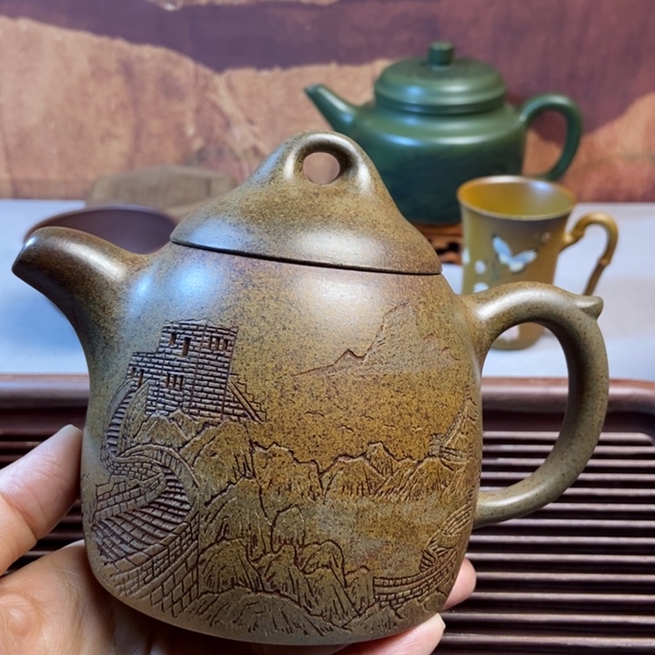 紫砂茶盘紫砂全手工