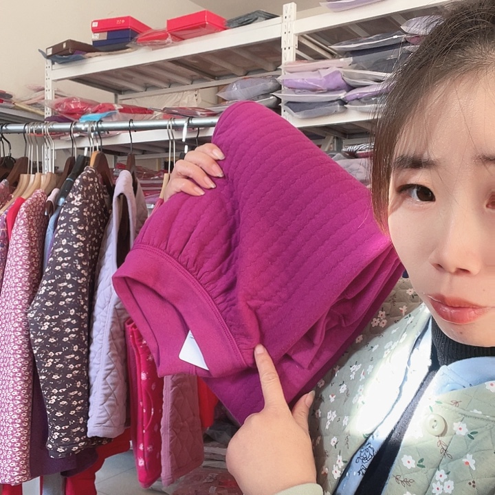 棉三层棉套头保暖上衣