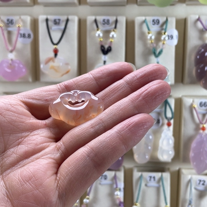 玛瑙/玉髓颈饰未镶嵌丽*