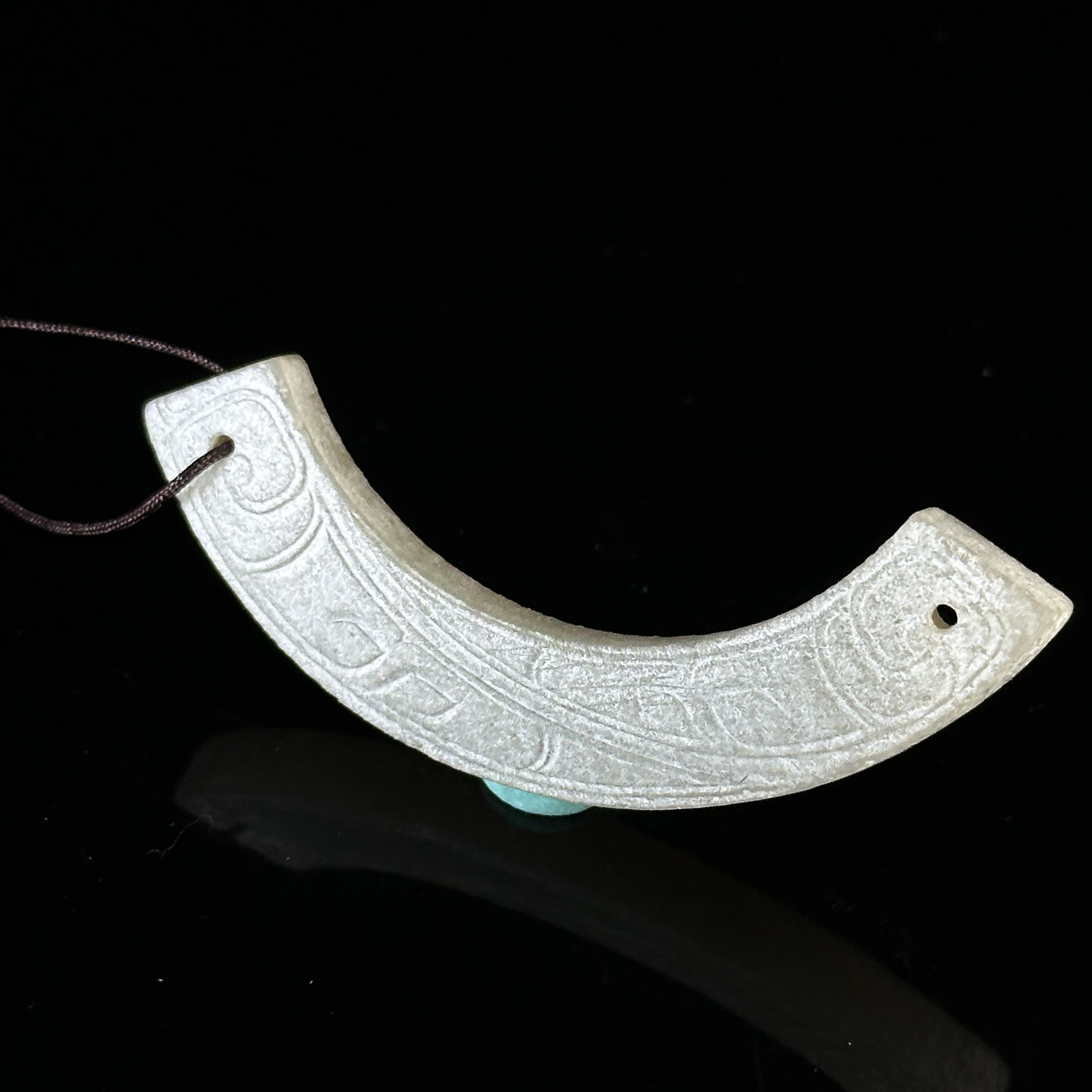 明早期虺龙纹璜 JL011602*【上海兰馨】