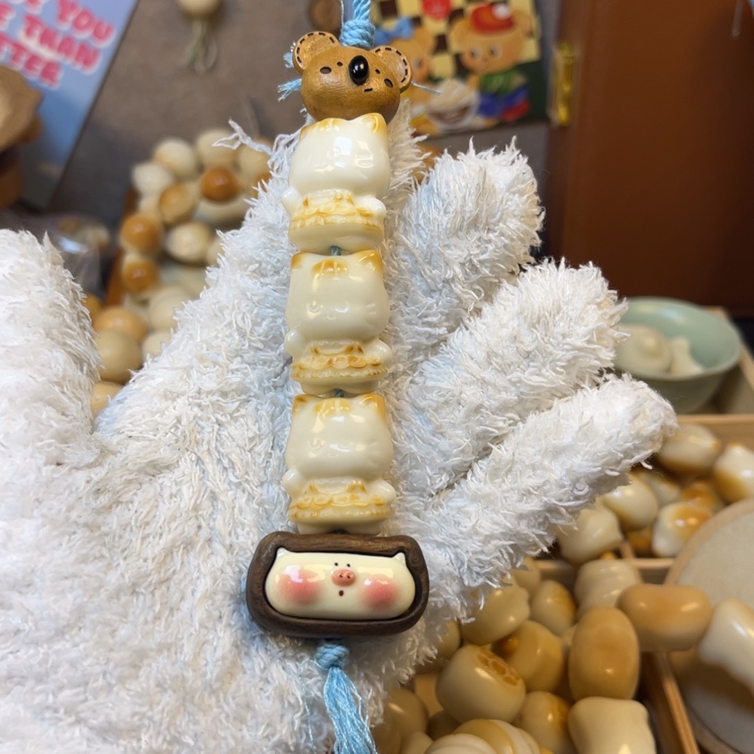 吊坠菩提根/象牙果12.30.5仙女猫棒棒微瑕设计配饰