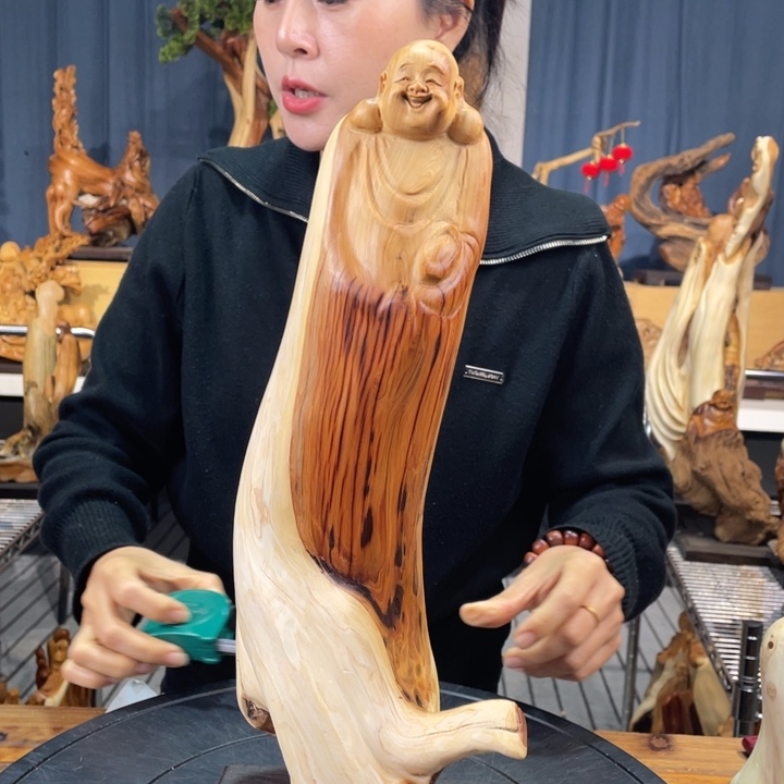 柏木（崖柏）随型摆件