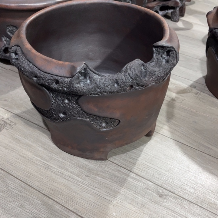 付***帅紫砂花盆宜兴紫砂工艺厂