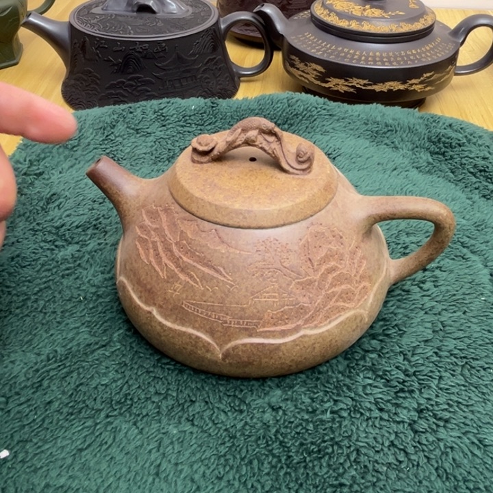 紫砂茶壶完美品无暇