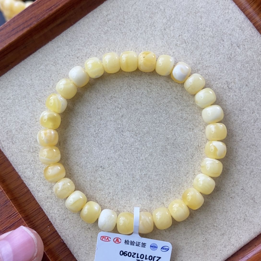 蜜蜡珠宝奇石未镶嵌8mm