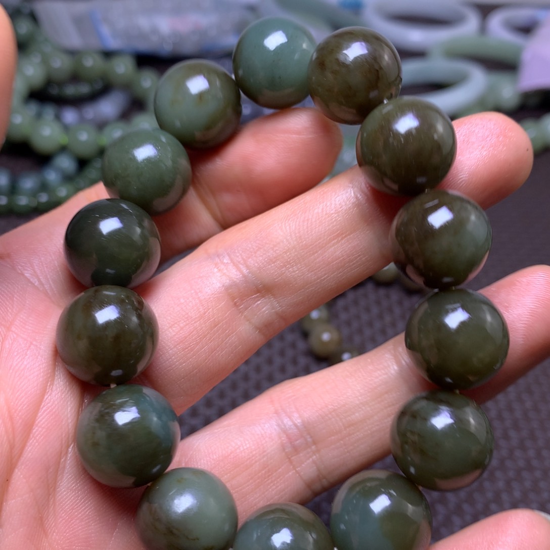 未镶嵌手串和田玉