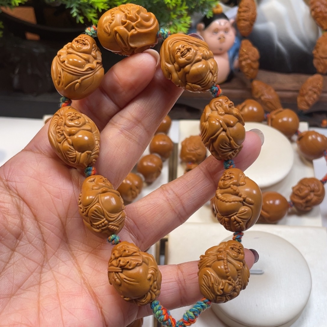 手串/手链橄榄核布袋弥勒菩提橄榄核手串