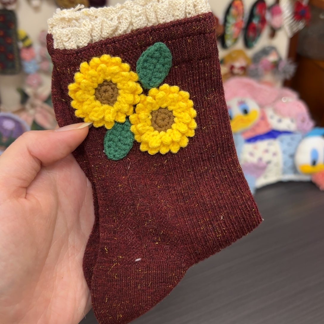 毛绒钩织刺绣手工包包玩偶居家用品