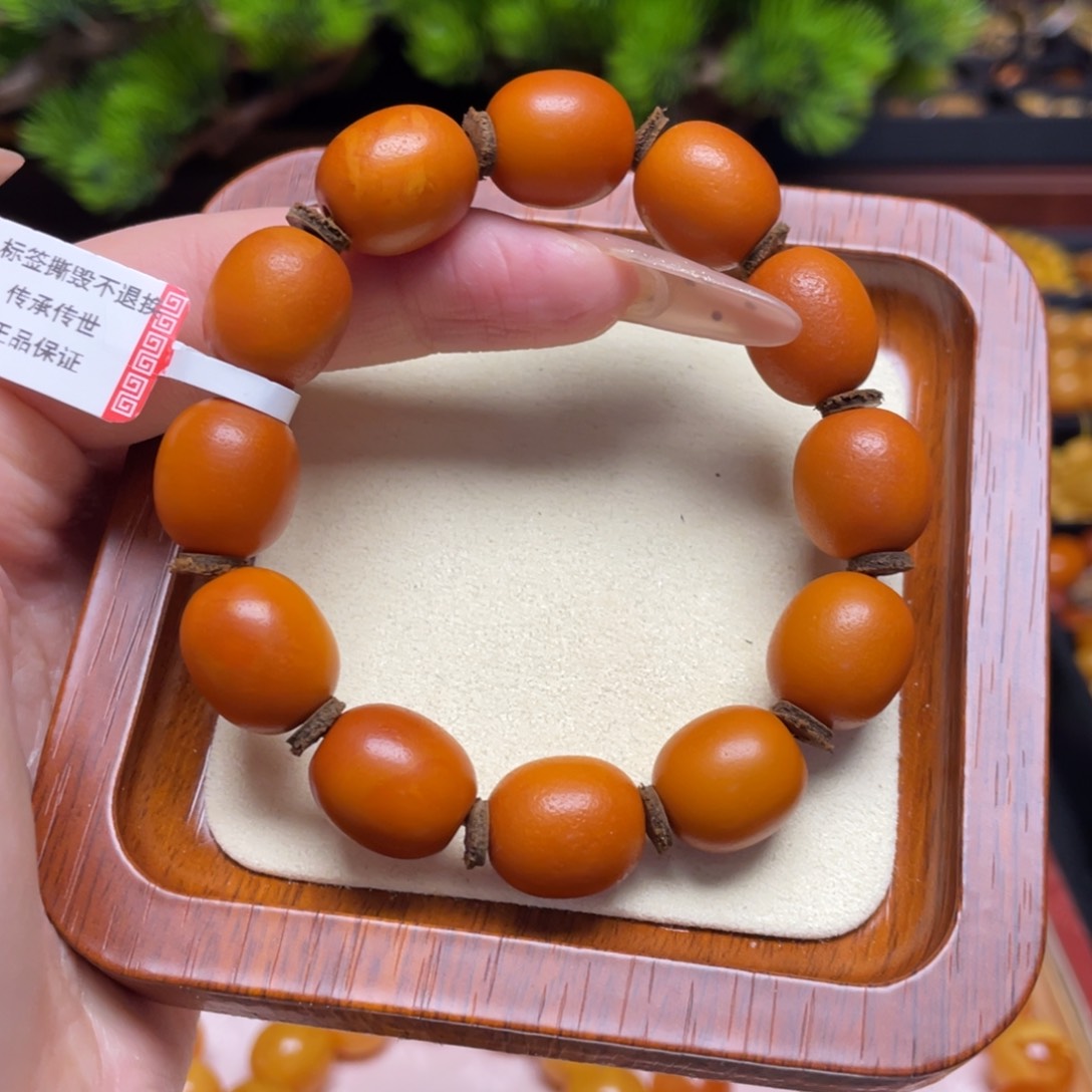 蜜蜡手链未镶嵌手串