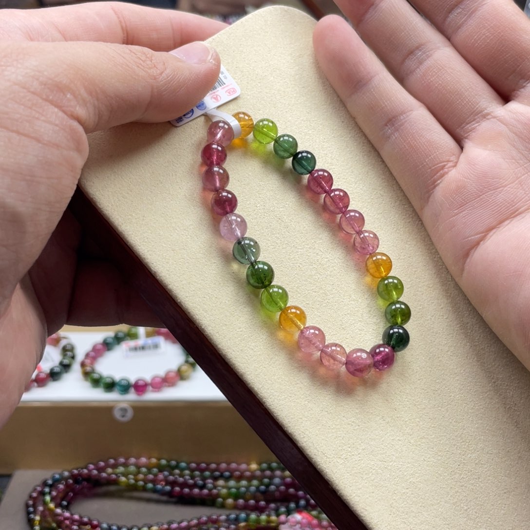 碧玺手串未镶嵌7mm.mmmmmmmm