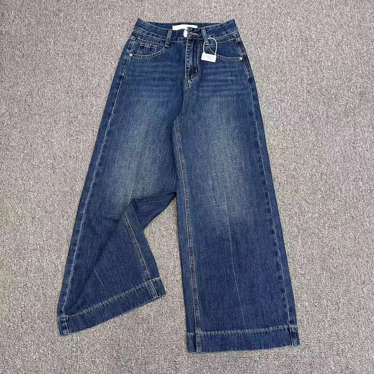 【周周家】6185濮院秋季新款牛仔裤女士休闲时尚街头风zh