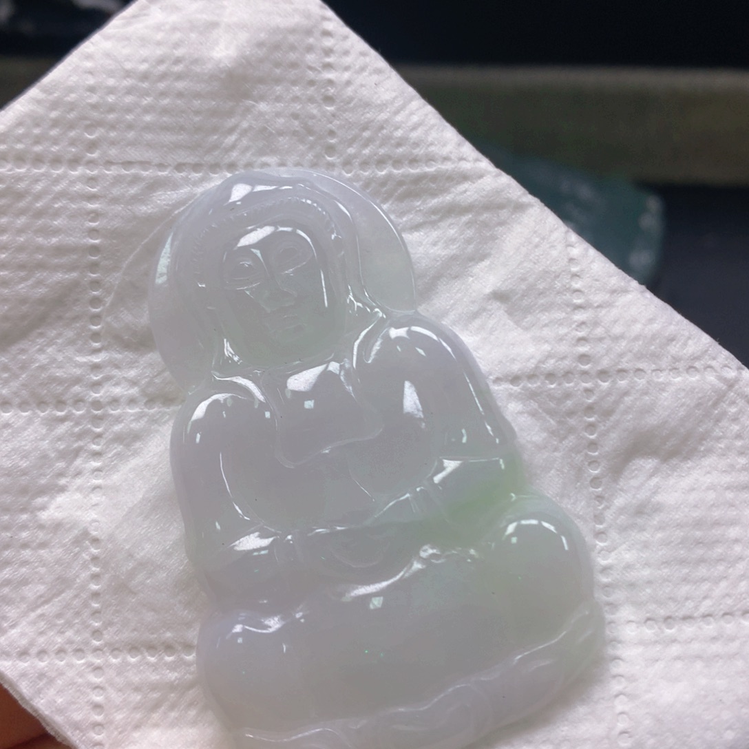 翡翠未镶嵌颈饰翡翠（纹