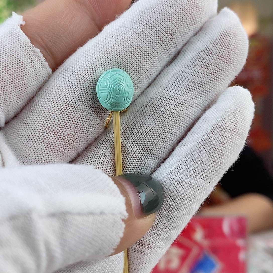 绿松石珠宝奇石未镶嵌