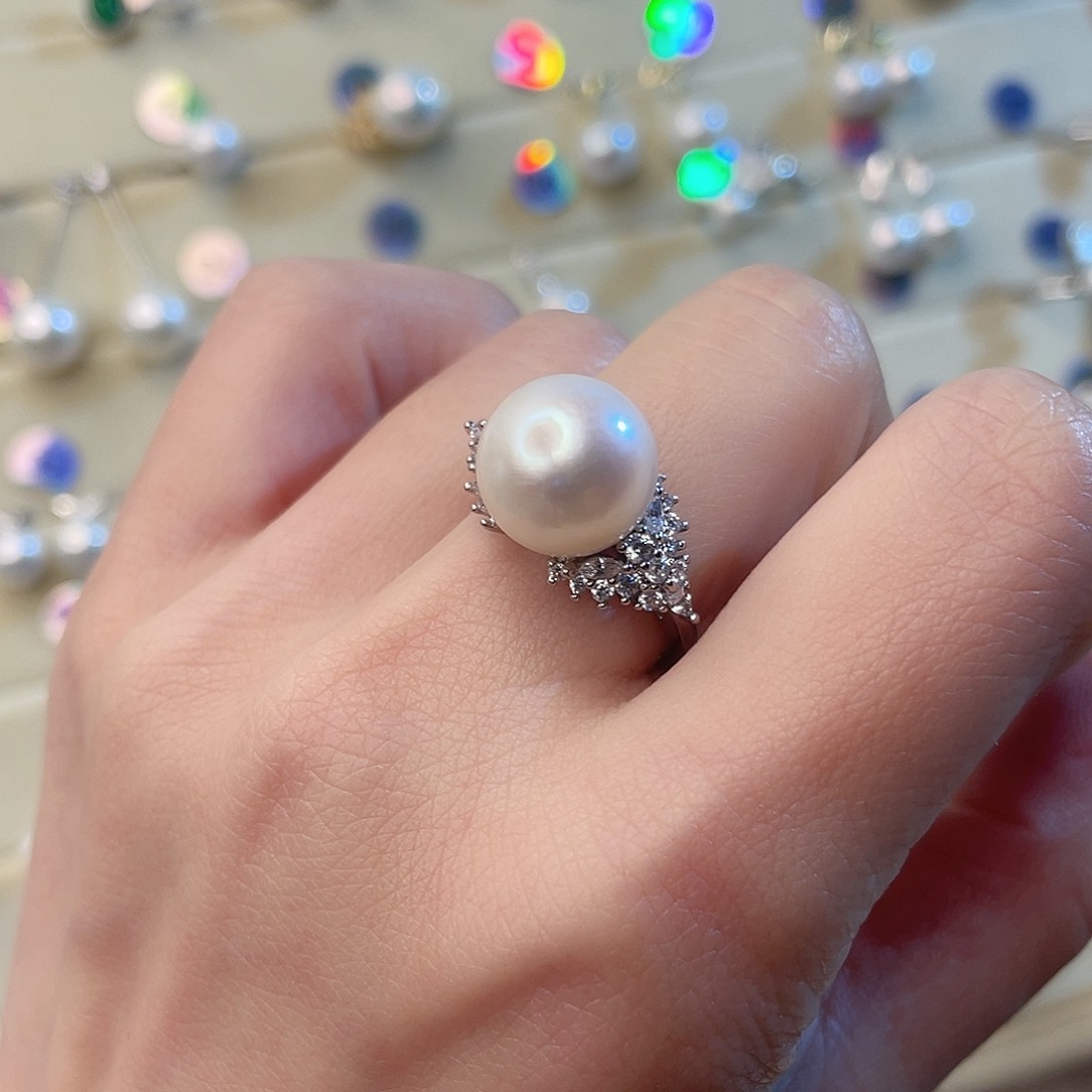 淡水珍珠戒指未镶嵌