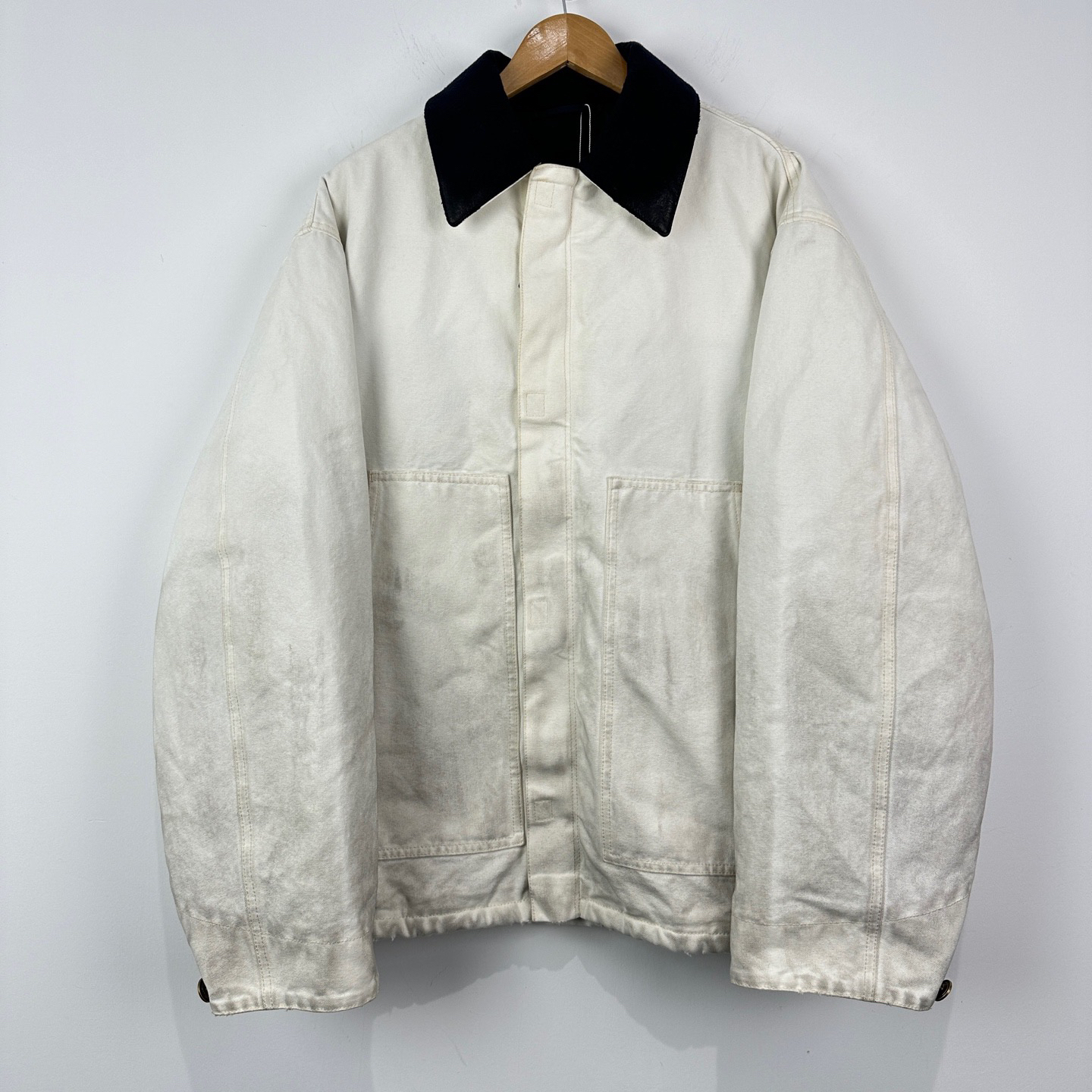 99新 Prada/普拉达 24FW秀款水洗做旧泥染夹克外套 M码/1261