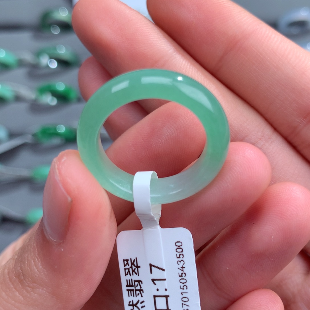 翡翠戒指未镶嵌M****e天然