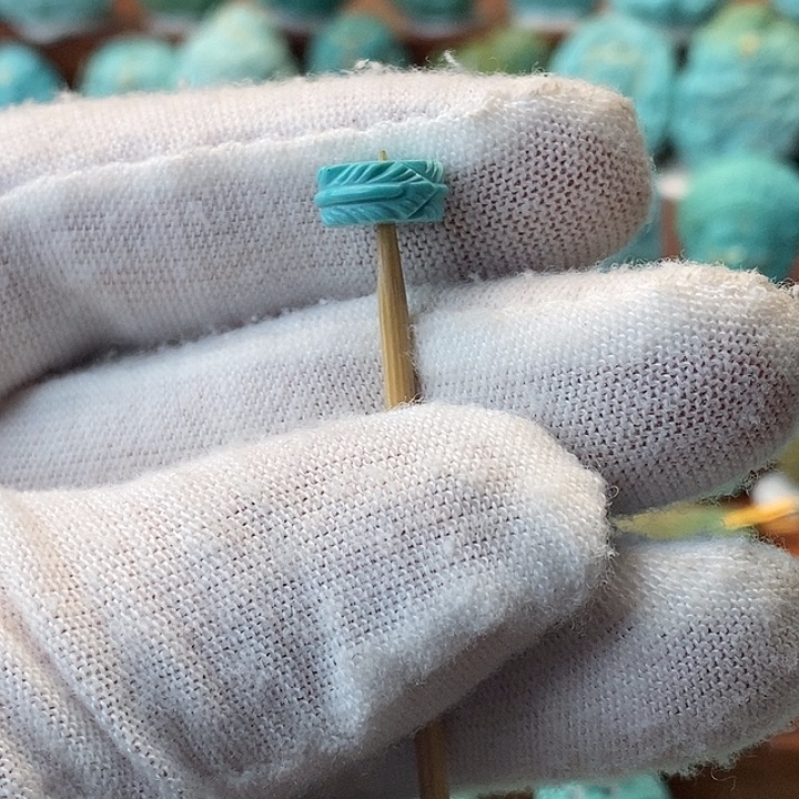 绿松石未镶嵌配饰