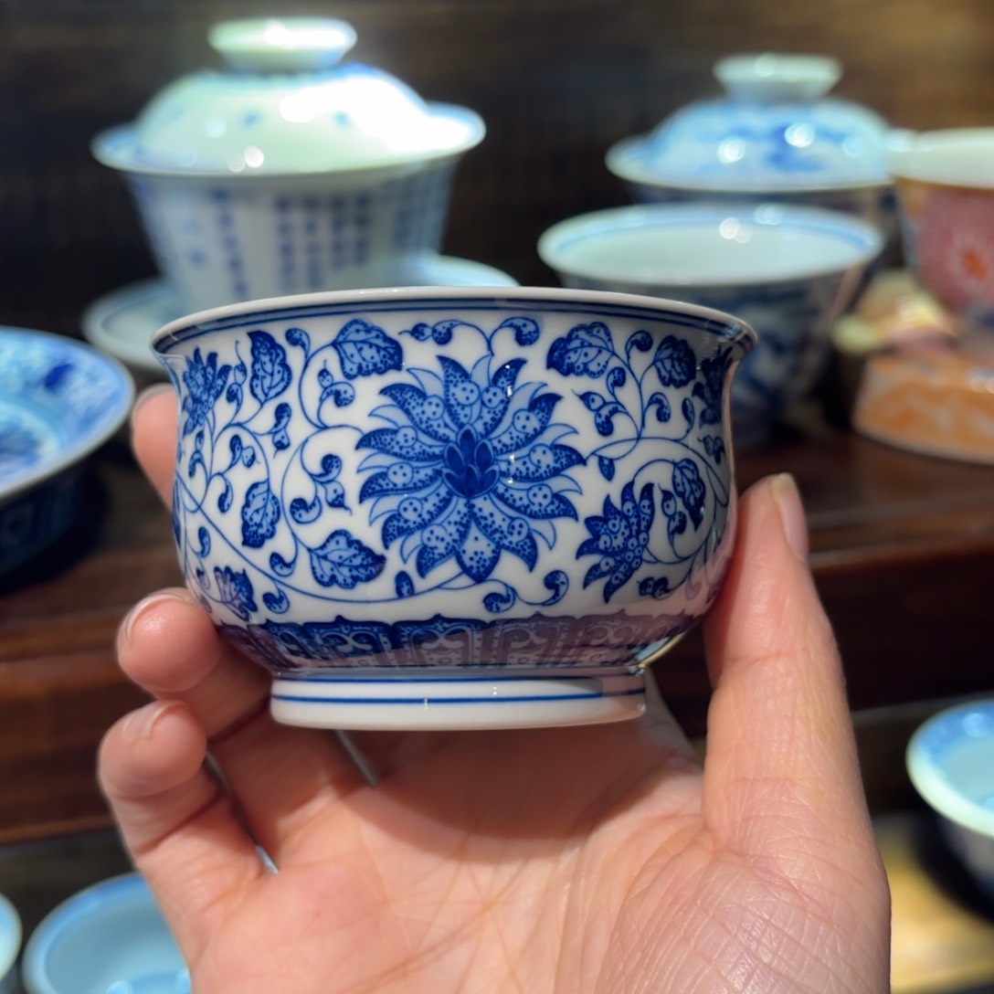 瓷片景德镇纯手工手绘