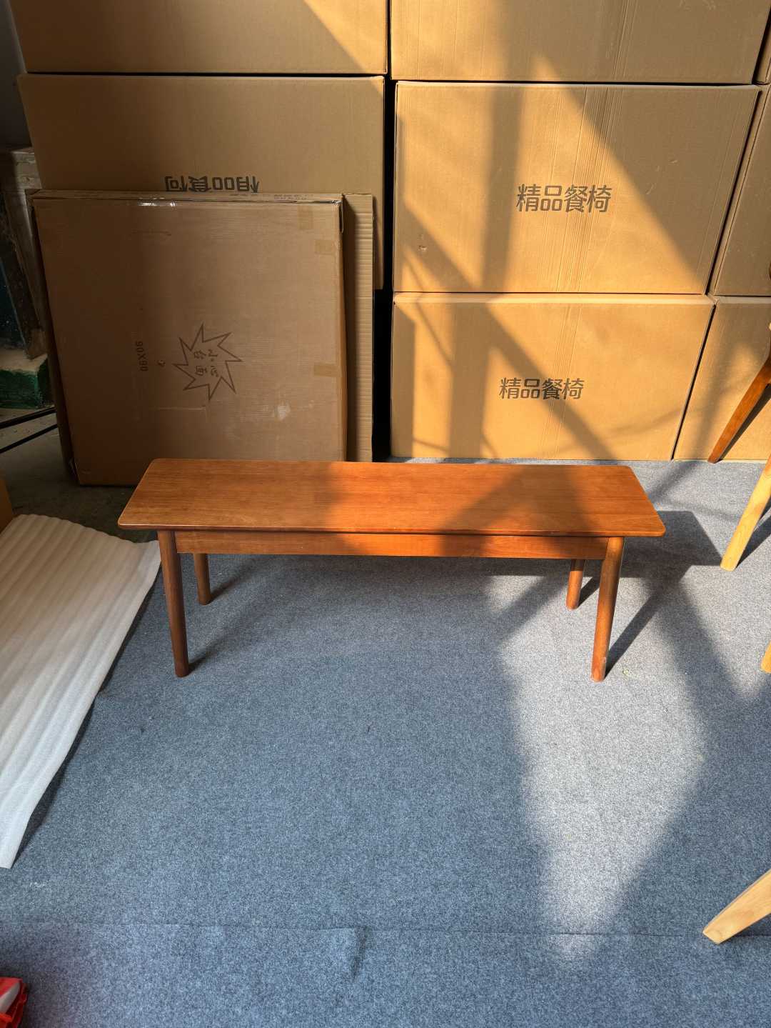 长条凳实木原木餐凳换鞋凳床尾凳【纯实木】