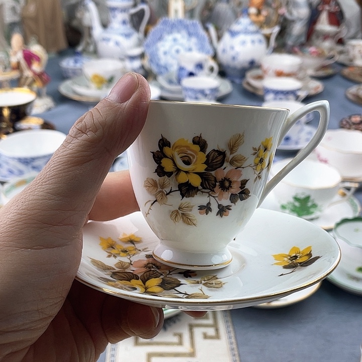 海外瓷器中古欧瓷小房子