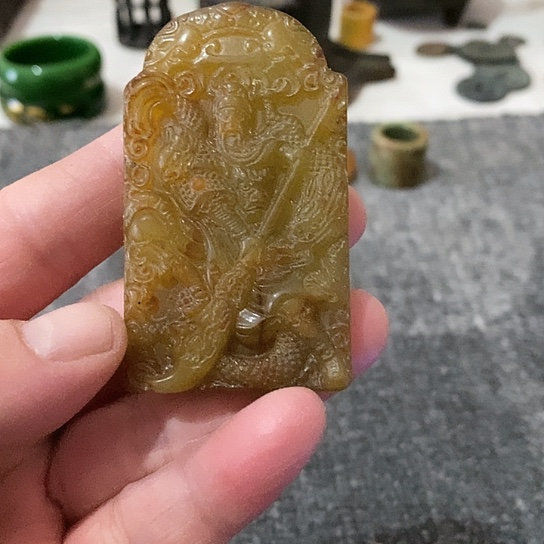 白玉菩提吊坠吊坠
