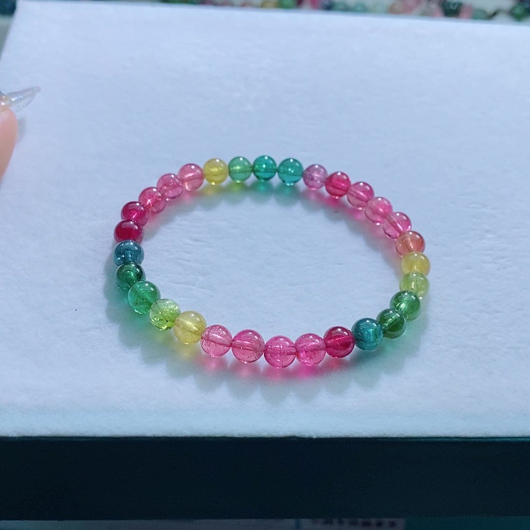 手链未镶嵌碧玺6mm左右