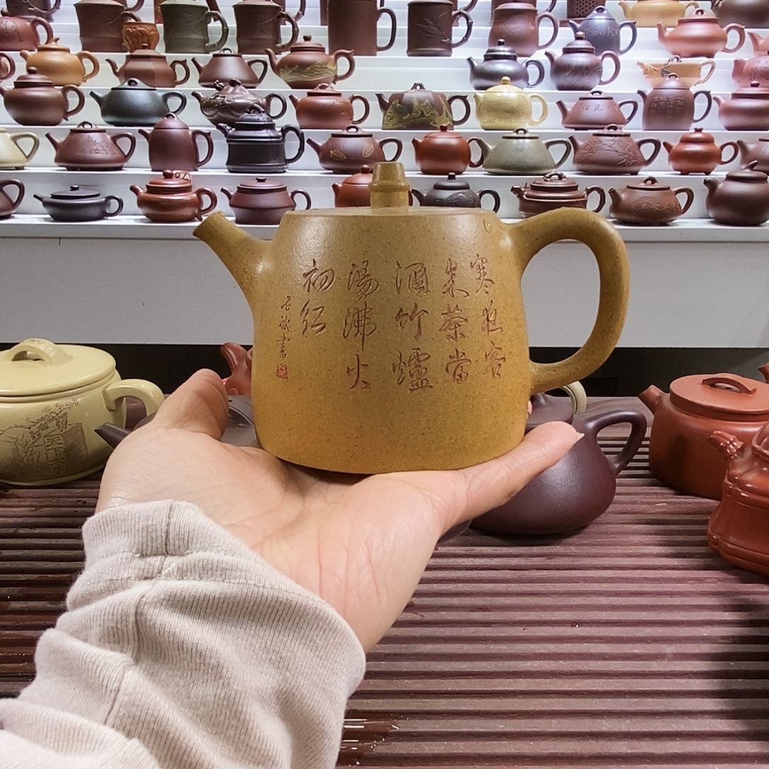 紫砂茶壶九*宜兴原矿紫砂