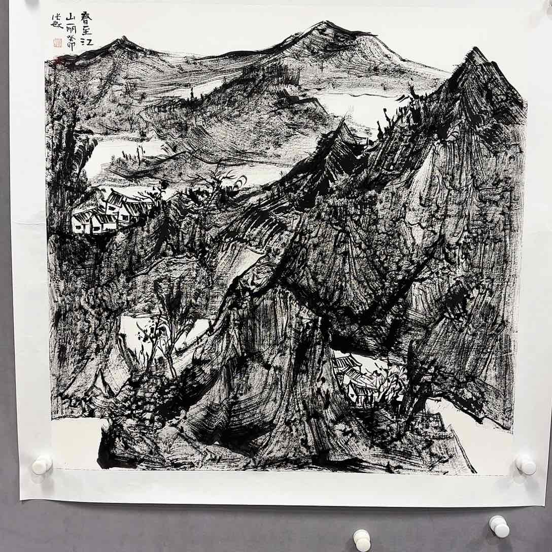 国画国画纯手绘作品请放心去藏