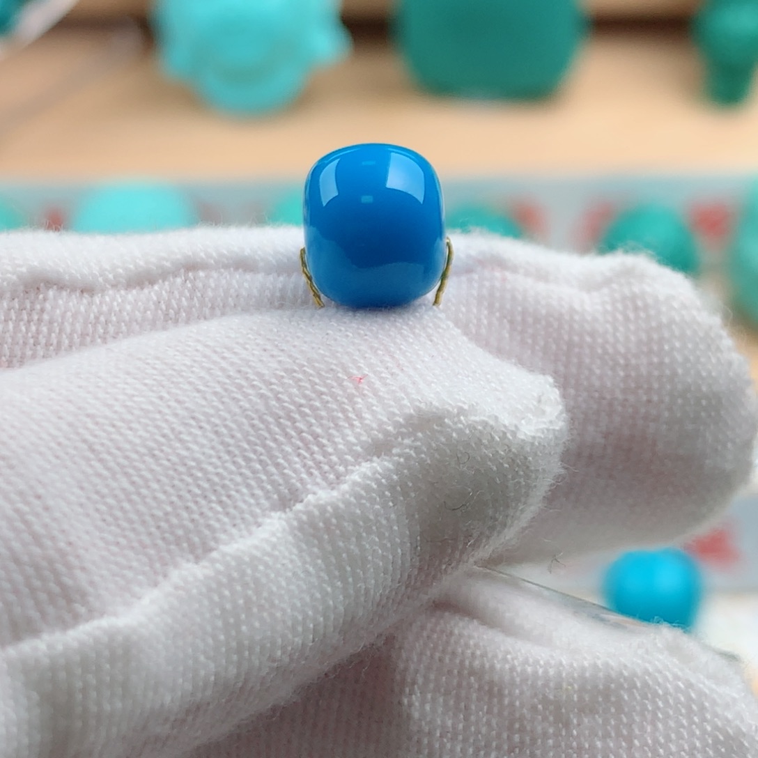 纯***饭绿松石未镶嵌发饰