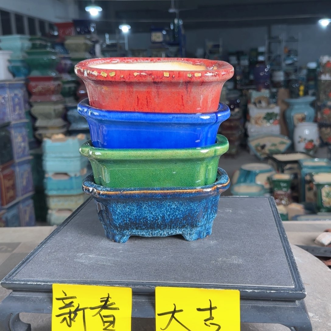 一风堂石湾花盆。微瑕