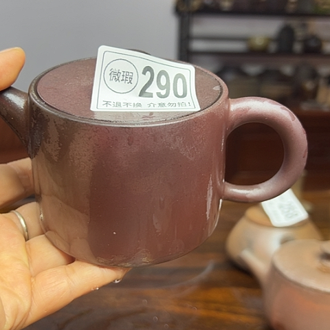 戬谷龙窑柴烧茶壶290