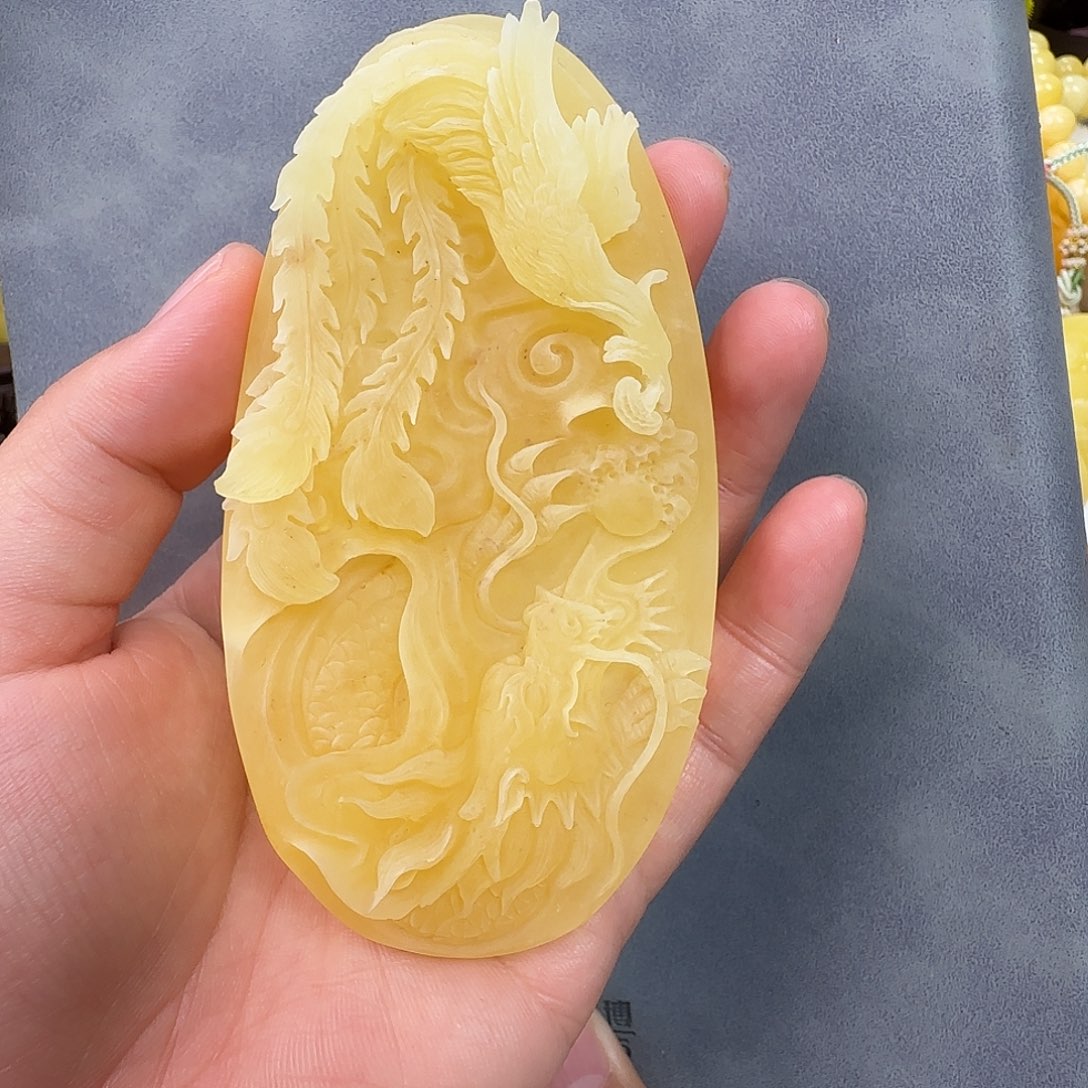 蜜蜡未镶嵌珠宝奇石微瑕