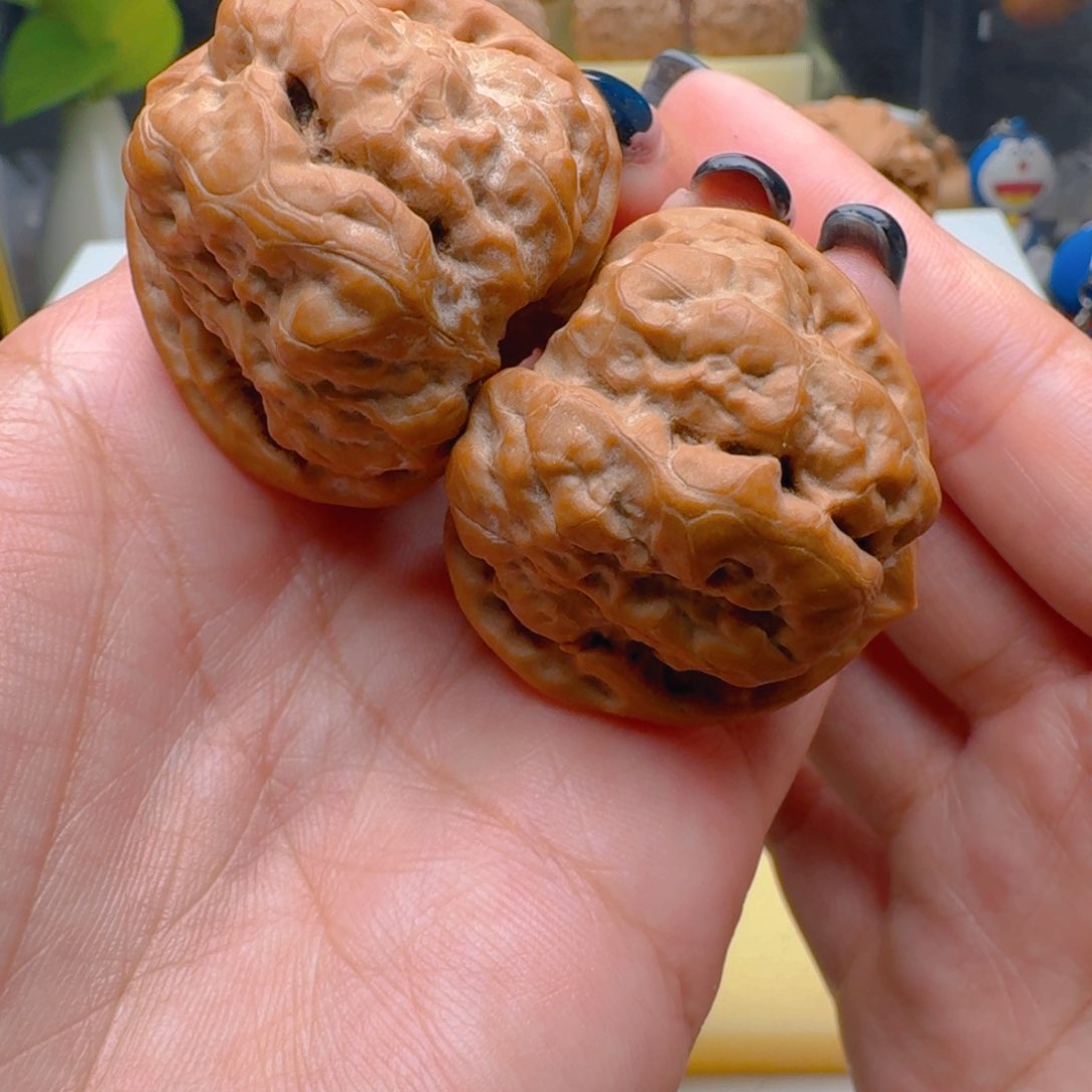 把件核桃F**生37双开背蛤蟆头