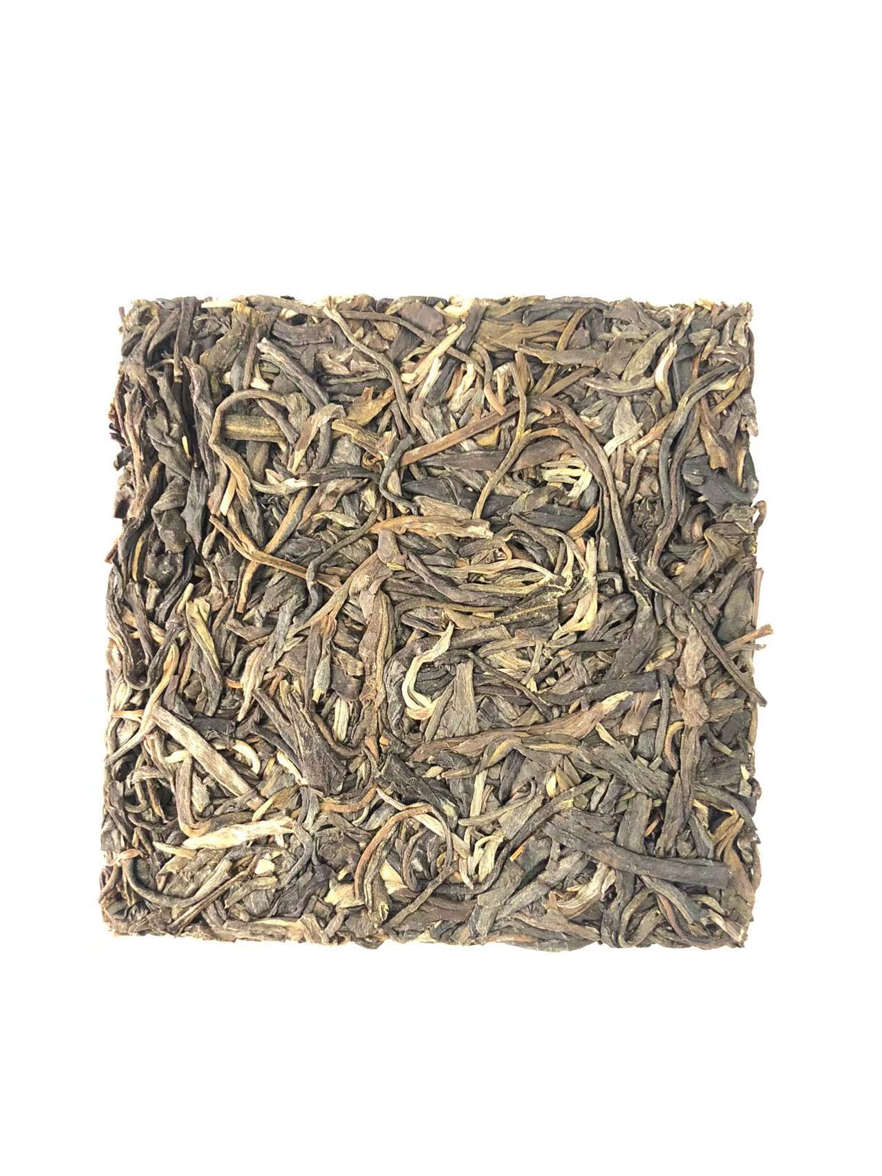 精选新品572号云南普洱生茶紧压砖茶(100g)SMLSC