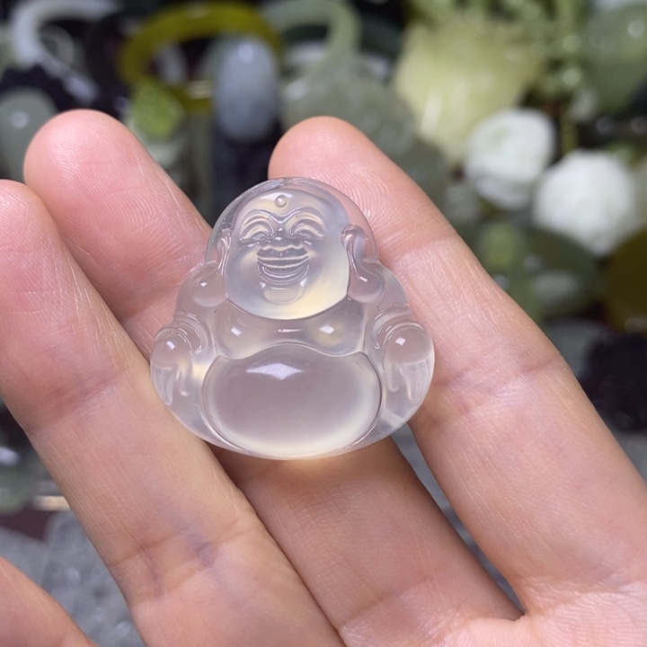 岫玉天然岫玉挂件未镶嵌