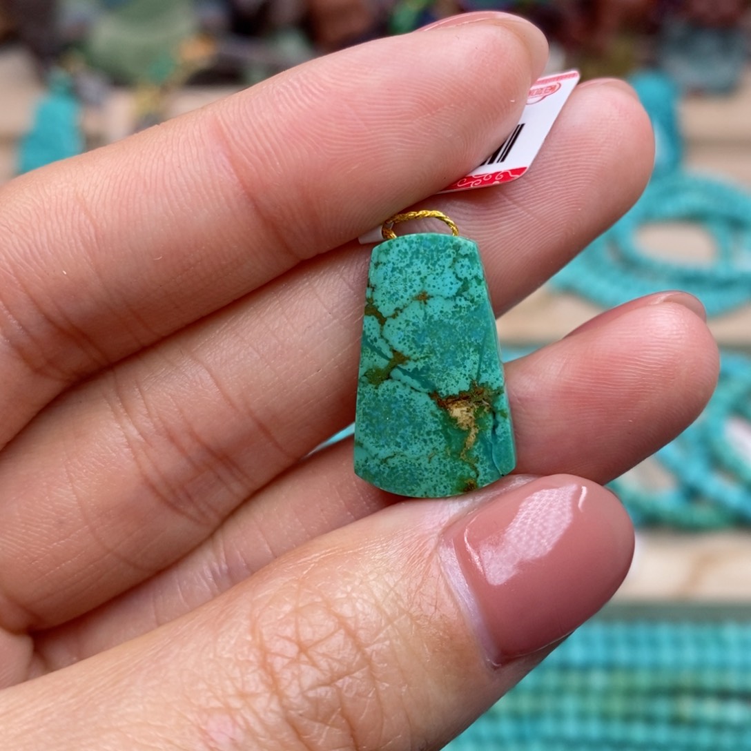 绿松石珠宝奇石未镶嵌