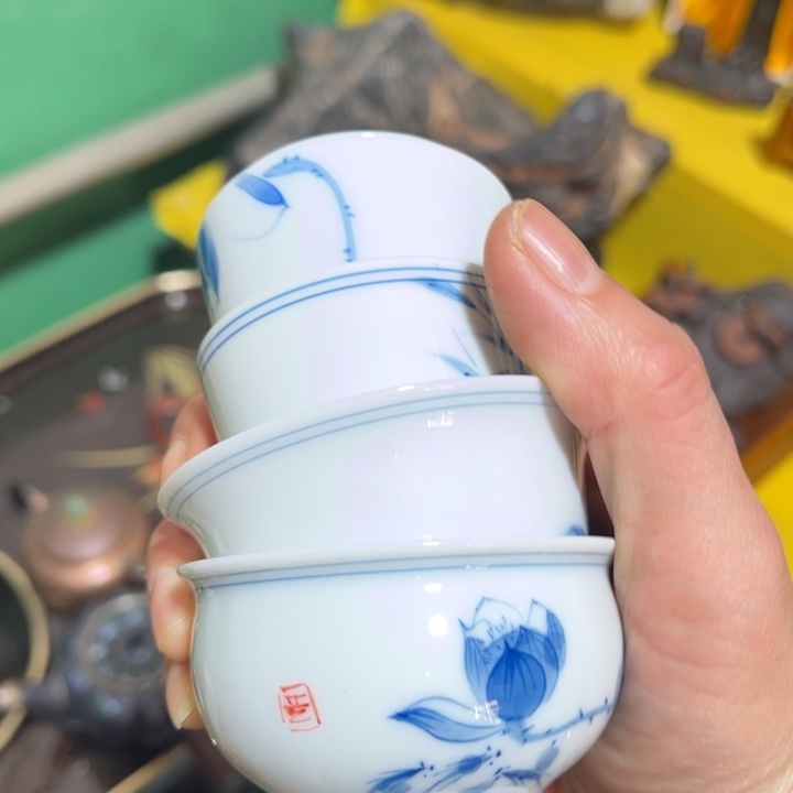 陶瓷中古工艺品摆件