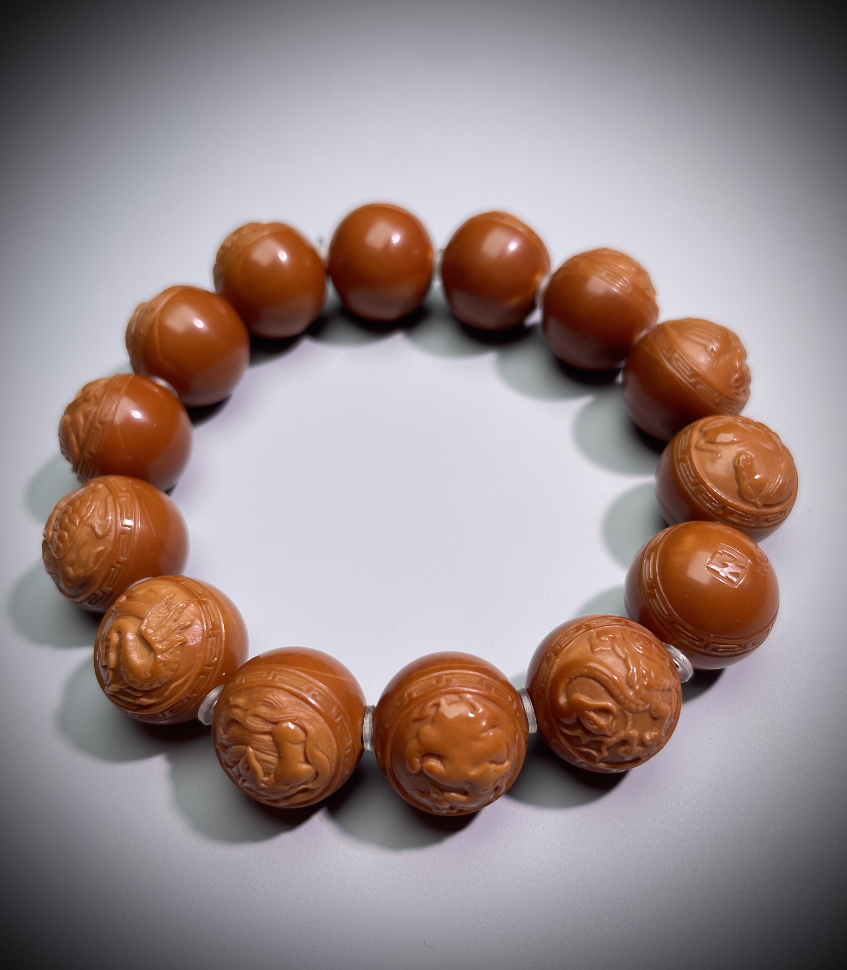 1.5光珠《山海奇兽录》玄刀老师纯手工雕刻