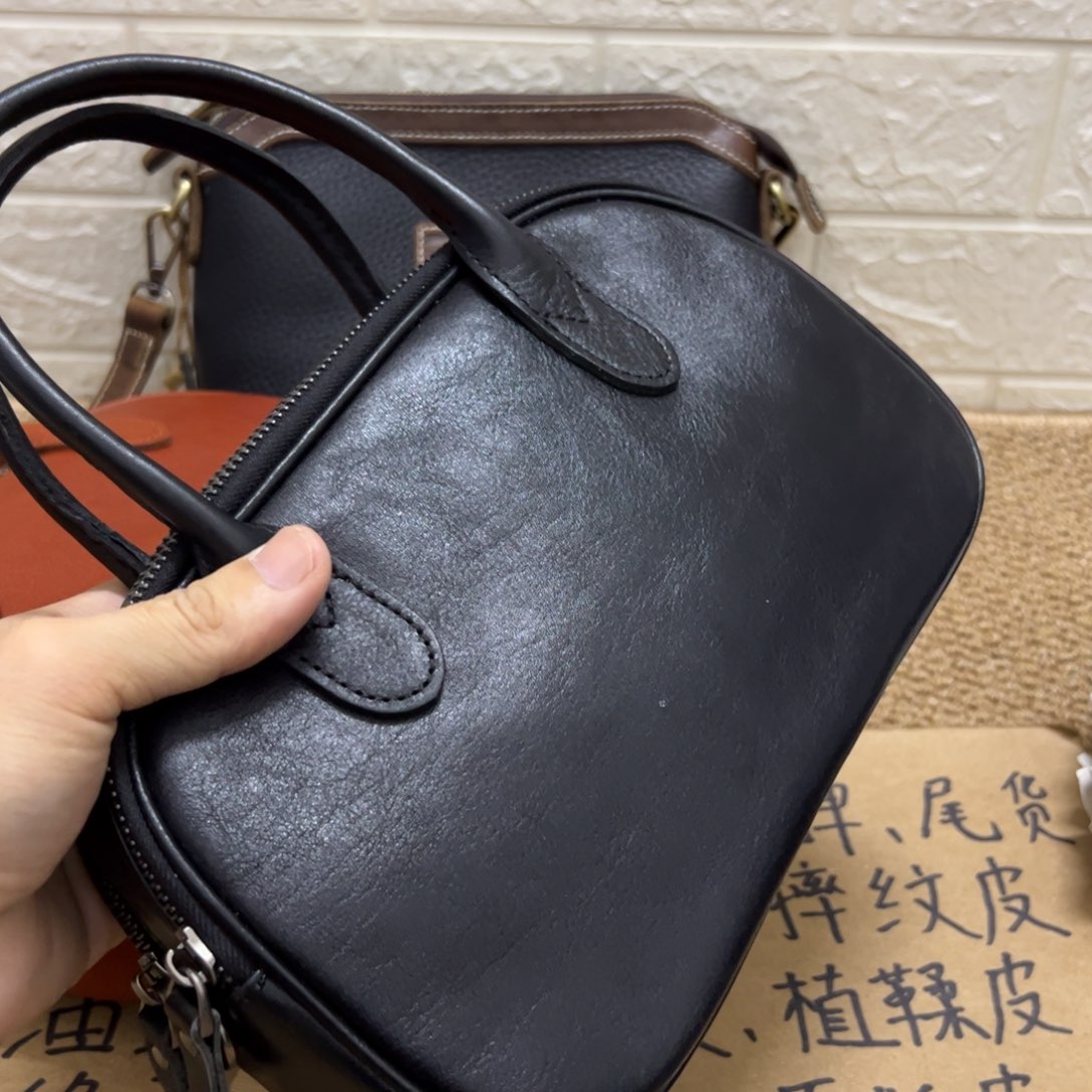 【闪购商品】头层牛皮黑色