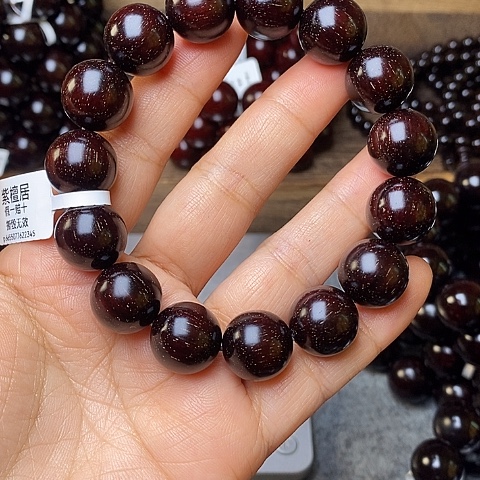 小叶紫檀手串/手链樱*?