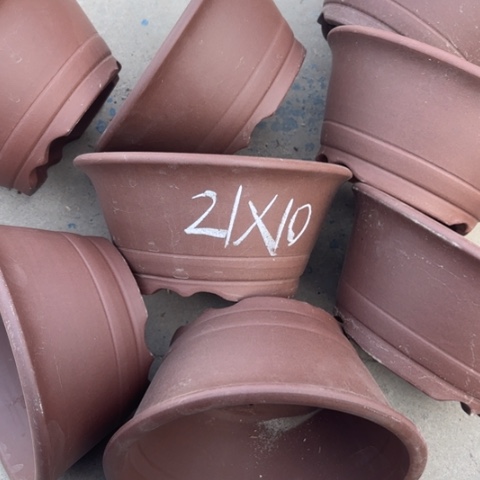 紫砂花盆100-8.。21-10